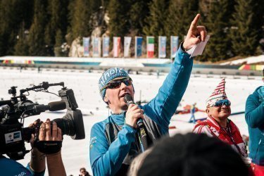 Biathlon WM Antholz | Sportmoderator Günther Leitgeb